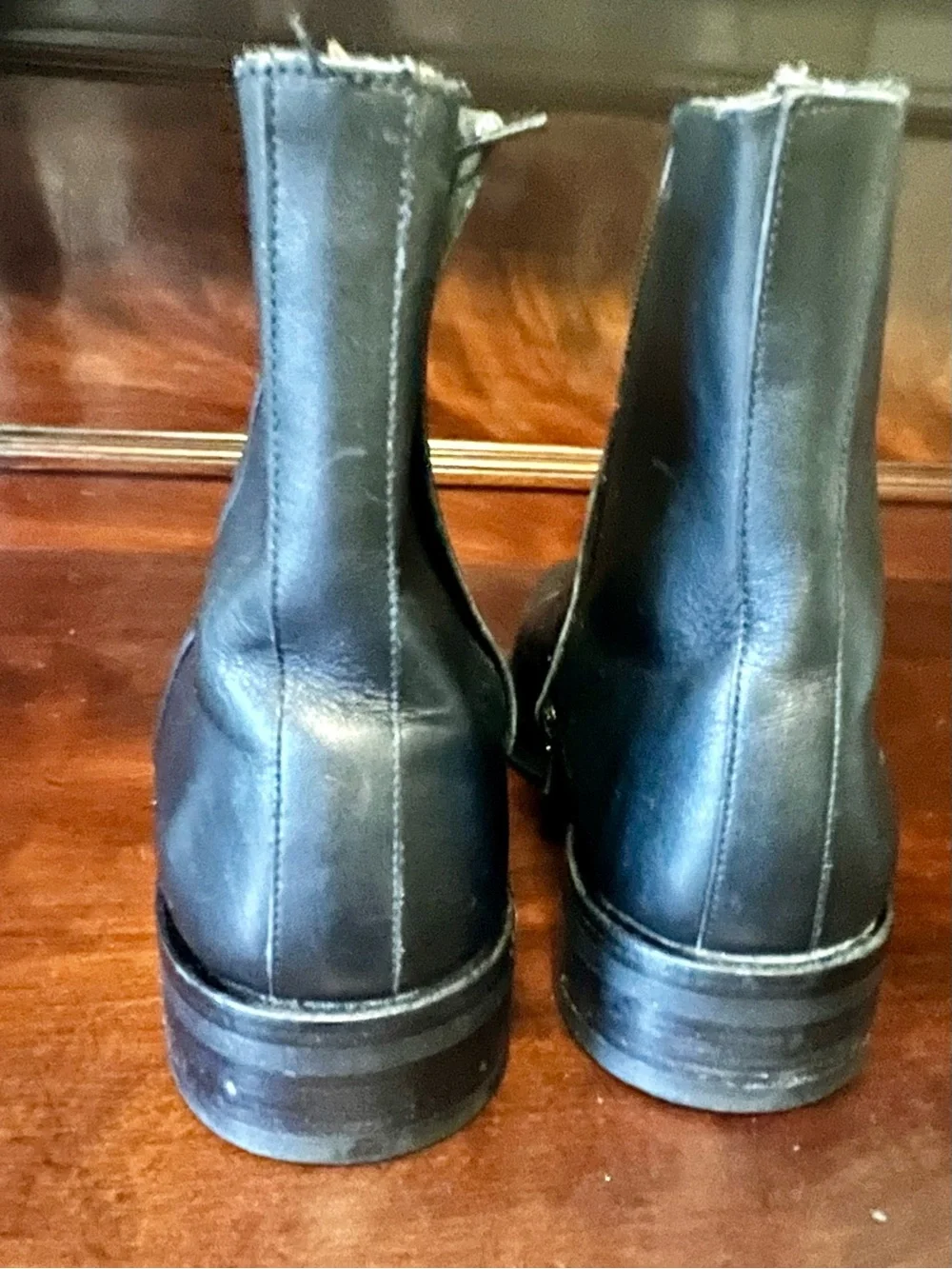 Gucci Men's Black Leather Boots